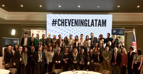 Camilo at the Chevening Latin America conference Camilo at the Chevening Latin America conference